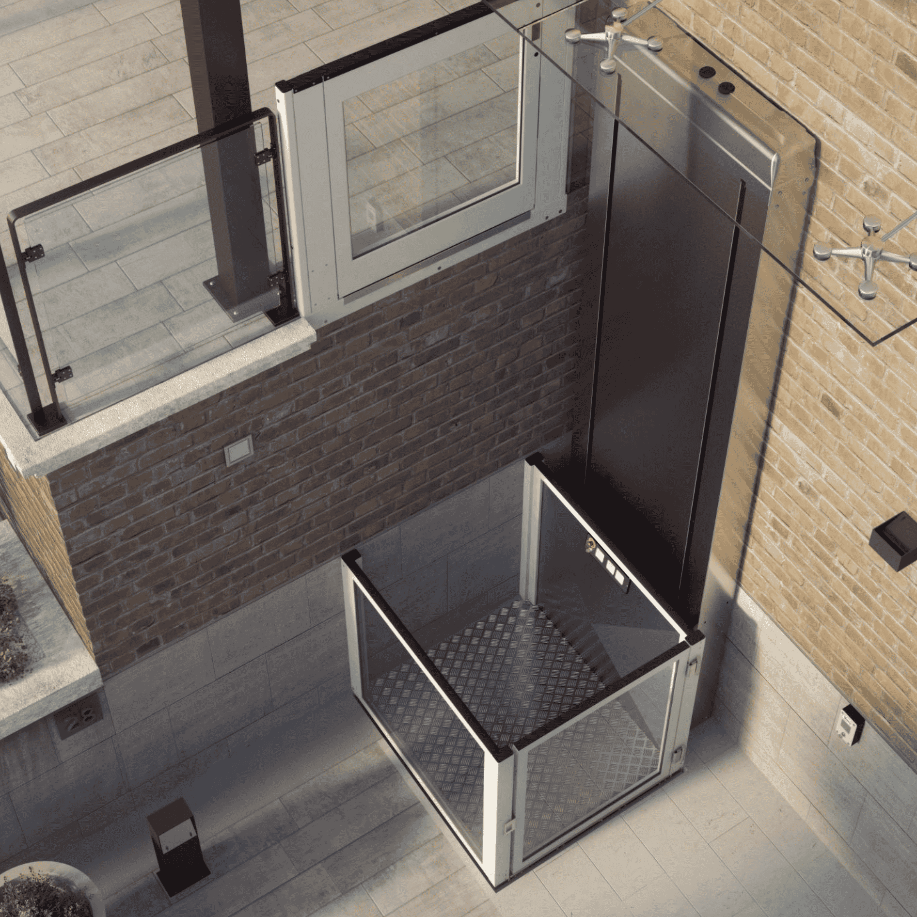 plataforma salvaescaleras elevador vertical s11 vimec