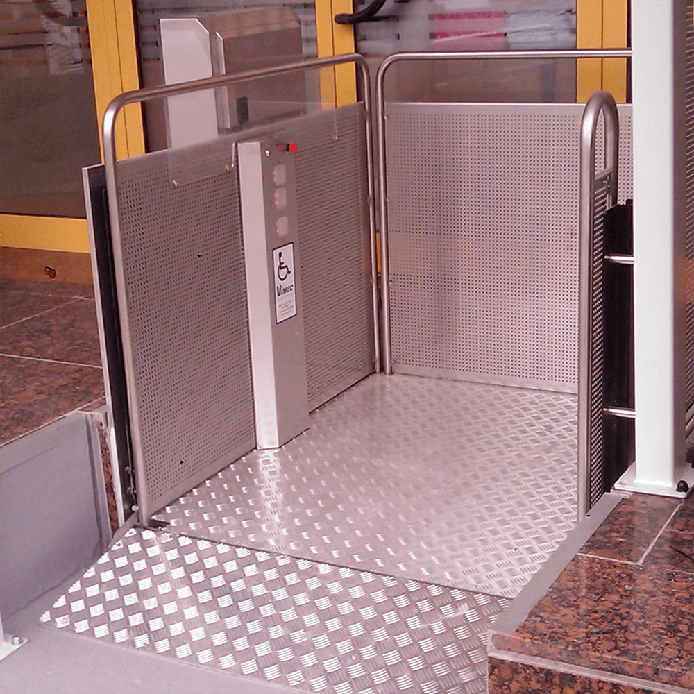 plataforma salvaescaleras vertical silver vimec