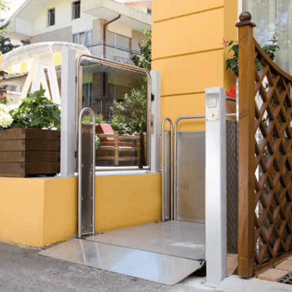 plataforma salvaescaleras vertical silver vimec