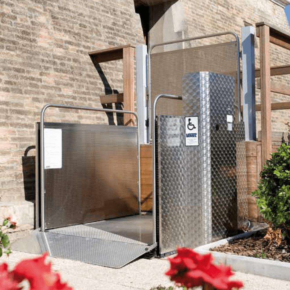 plataforma salvaescaleras vertical silver vimec