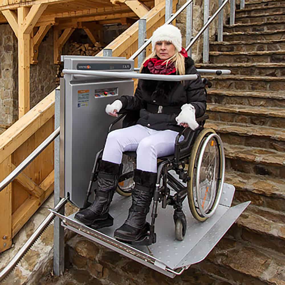plataforma salvaescaleras escaleras tramo curvo plk8 ascendor liftechnik