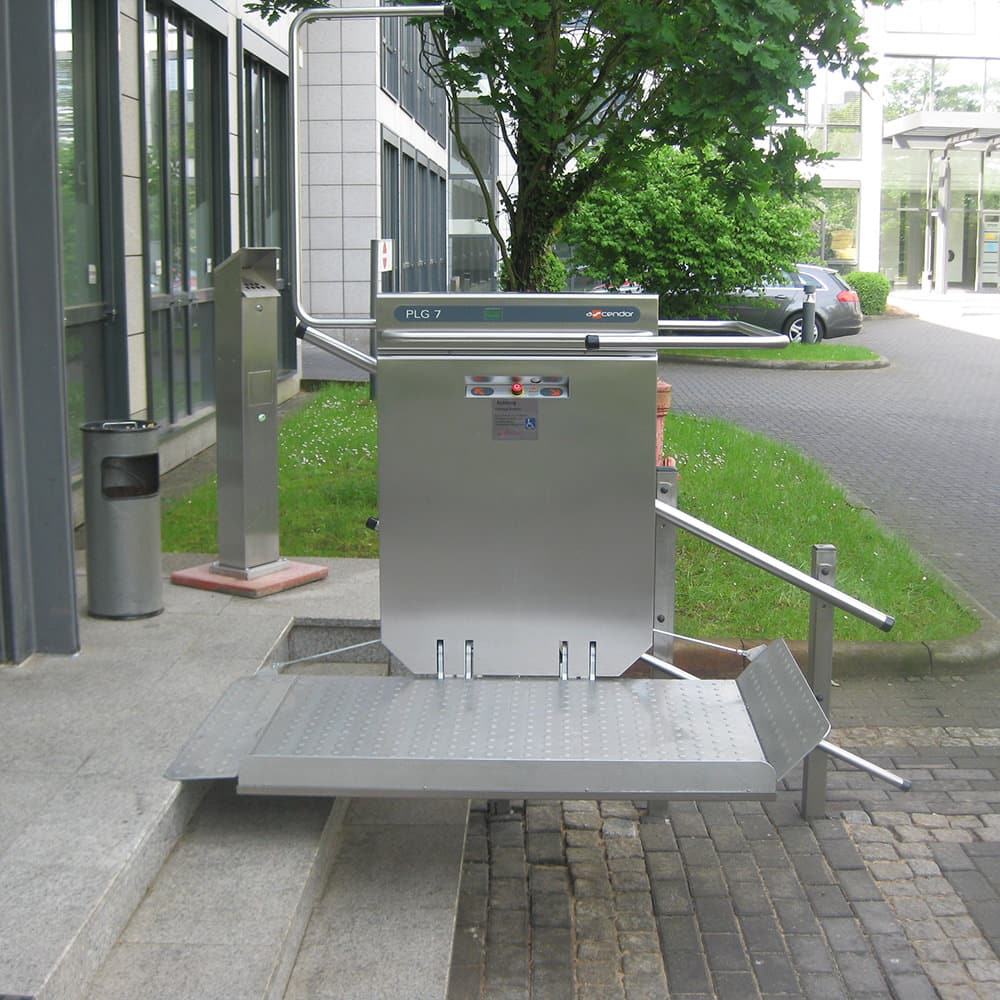 plataforma salvaescaleras escaleras tramo recto plg7 ascendor liftechnik